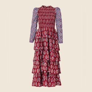 Alix of Bohemia Shelby Mulberry Ruffle Dress, sz S